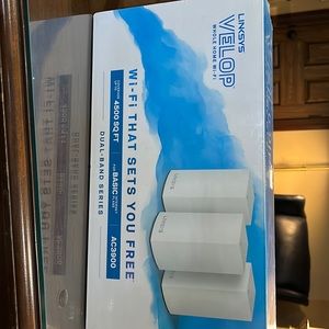Linksys Velop Whole Home WiFi AC3900 brand new, never opened!